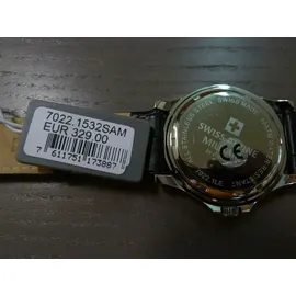 Swiss Alpine Military Herren Uhr Analog Quarz 7022.1532SAM Leder