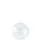 Rayher 3913437 Plastik-Kugel, 2tlg., 16 cm ø, kristall
