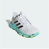 adidas Damen/Herren Handballschuhe, - Court Flight weiß/gelb/blau