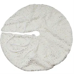 MARELIDA Weihnachtsbaumdecke Sterne Baumrock Tannenbaumdecke Christbaumdecke 90cm