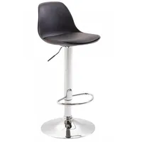 CLP Barhocker Kiel Kunststoff chrom/schwarz