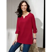 Sieh an! Longshirt in bordeaux | Gr.: 42