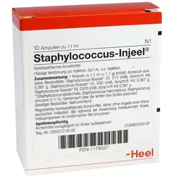 Staphylococcus Injeel Ampullen 10 St