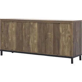omg design Sideboard Vasto 168 x 80 x 45 cm Braun