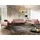 Fun Möbel Sessel Valerie Elisa Velvet 70 x 70 x 70 cm Rosa