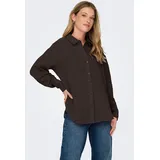 Jdy Hemdbluse chocolate torte M