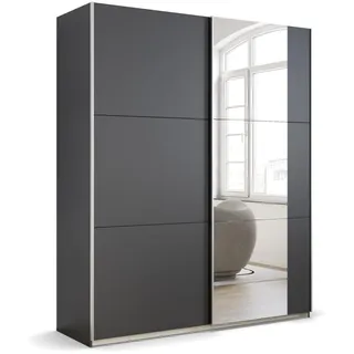 »Kleiderschrank Drehtürenschrank Schrank Garderobe KRONACH TOPSELLER«, mit Spiegel und viel Stauraum, Metallgriffleisten, MADE IN GERMANY