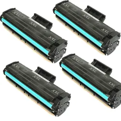 Kompatibel Samsung MLT-D111L Toner Multipack 4 schwarze Tonerpatronen für je 1.800 Seiten von D&C