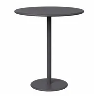 BLOMUS Beistelltisch Ø 40 cm Aluminium Grau