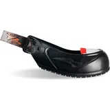 Tiger Grip Tiger-Grip Visitor METAL-FREE Sicherheits-Überschuh, schwarz medium (38-43 rot), nichtmagnetisch