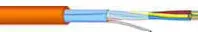 Installationskabel mit Funktionserhalt JE-H(ST)H 12x2x0,8 Bd E30/E90, Mantelfarbe orange - Meterware