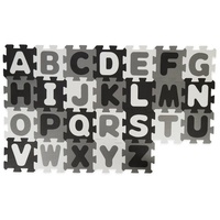 Bieco Puzzlematte Buchstaben schwarz