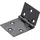 Hettich Scharnier Schmal 60 mm x 35 mm Stahl Schwarz