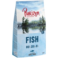 Purizon Fisch 12 kg ausgewachsene Hunde, getreidefreies Hundetrockenfutter