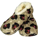 Comfies Rottweiler Super Soft Damen Hausschuhe (test), Rottweiler, Einheitsgröße