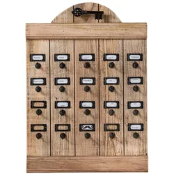 Faktorei Schlüsselbrett recyceltes Holz, 50x70 cm