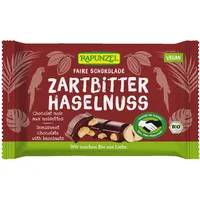 Rapunzel Zartbitter Schokolade 60% mit ganzen Nüssen HIH bio