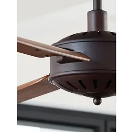 LUCCI AIR Airfusion Carolina 0 cm Deckenventilator Braun
