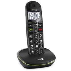 Doro PhoneEasy 110 - Schnurlostelefon mit Rufnummernanzeige/Anklopffunktion