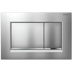 Geberit Betätigungsplatte SIGMA30 matt-chrom, 2-Mengen-Spülung - 115883JQ1