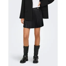Only Lederimitatrock Damen Schwarz 40