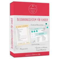 Nikima Packpapier Belohnungssystem für Kinder, 1 Block Aufgabenliste, 25