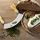 Relaxdays Wiegemesser mit Brett 20 cm Natur/Silber