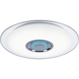 ETC Shop RGB LED Deckenlampe Bluetooth Lautsprecher 47,5 cm - Weiß