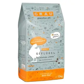 Grau Trockenfutter Geflügel 12 kg