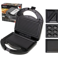 Camry CR3063 - Multifunktioneller 3-in-1 Sandwich toaster