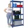 Proregal Schwerlastregal Stahl 180x90x40 blau