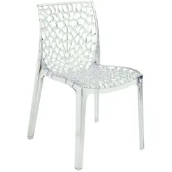 GRANDSOLEIL - Stuhl Gruvyer PC - transparent