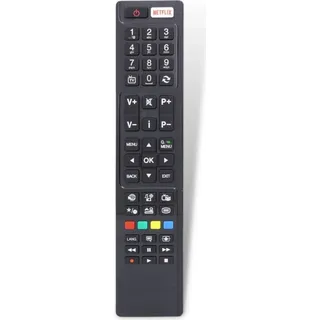 Ersatz Fernbedienung für JVC LT-43HW87U | LT-43VF53B | LT-48HW87U | LT-48VN70P | LT-48VT70G | LT-48VU83B - Schwarz