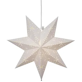 MARELIDA Papierstern 45 cm weiß
