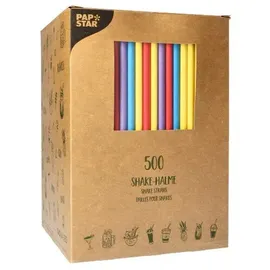 Papstar Shake-Halme Papier Ø 8 mm 25 cm 3000 St. Bunt