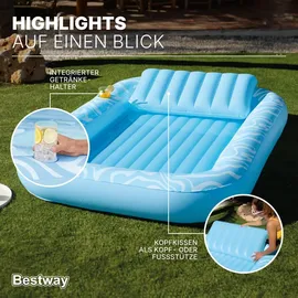 BESTWAY Aufblasbare Sonnenliege