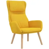 vidaXL Relaxsessel Senfgelb Samt