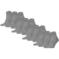 Puma Cushioned Quarter Socken 12er Pack Grau 43-46
