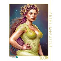 Calvendo Puzzle Yolandas neues Kleid ist dem Herbstwind nachempfunden.