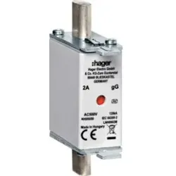 Hager LNH0063M NH-Sicherung NH000 gG 500V 63A K-Melder