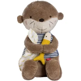 Fehn Kuscheltier Otter 0 cm Braun