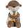 Fehn Kuscheltier Otter 0 cm Braun