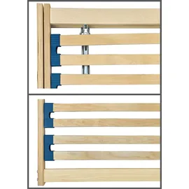 Erst-Holz Federholzrahmen Kopfteil verstellbar 120 x 200 cm
