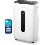 Clean Air Optima Luftentfeuchter und Luftreiniger - Geeignet für Räume bis: 50m2 / 125m3 - Entfeuchtungsleistung: 16 Liter pro Tag - Clean Air Optima CA-705 Smart Luftentfeuchter
