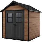 KETER Newton 757 Holz-Kunststoff-Schuppen