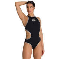 Arena One Piece Swimsuit, Black-silver_r, 36 EU