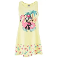 Disney Minnie Mouse Kleid ärmellos Sommer in Gelb |
