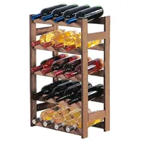 Proregal Weinregal 70 x 43 x 25 cm Braun