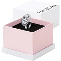 Pandora Funkelnder Strahlenkranz Herz Ring 193659C01 Damenring