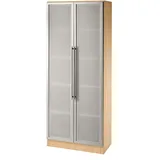 Hammerbacher Büroschrank mit Tür PRIMO 800 x 420 x mm, Buche
